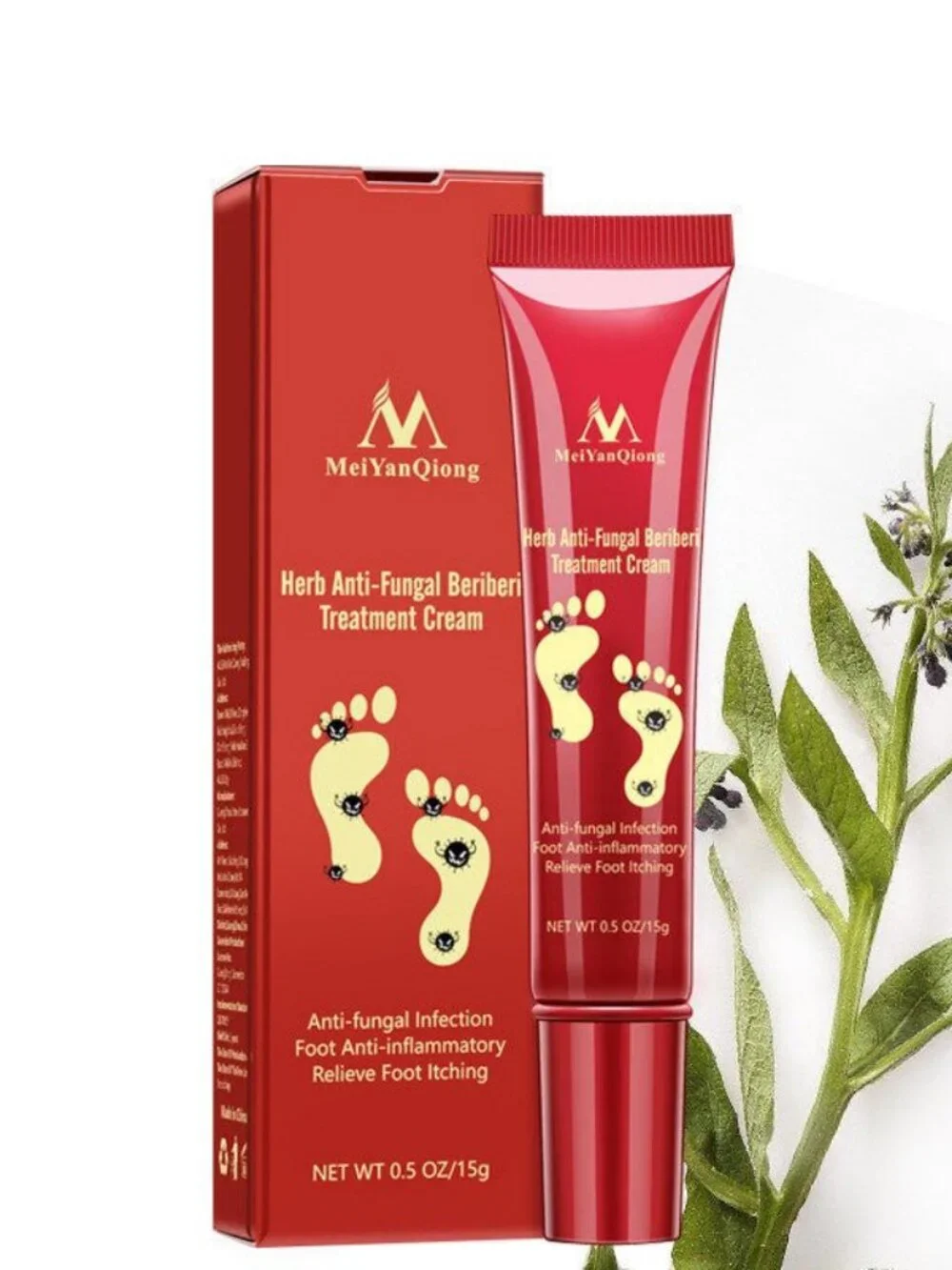 cj Beauty Face Foot Cream - Red / 15g